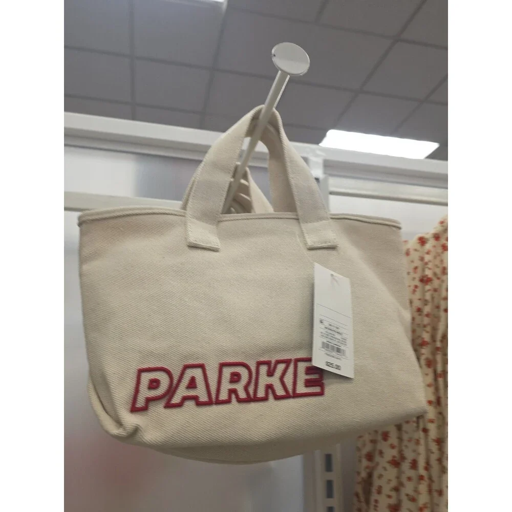 Parke x Target mini canvas tote bag **In Hand**